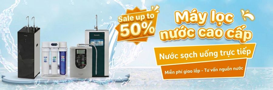 Banner máy lọc nước