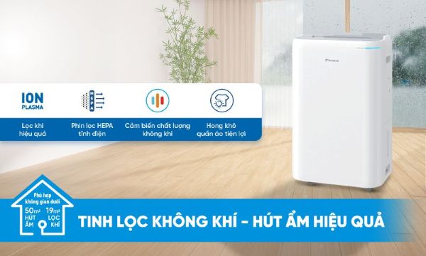 Máy hút ẩm Daikin chính hãng tại Việt Nam – Có tốt không?