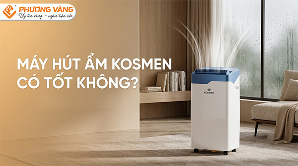 Máy hút ẩm Kosmen có tốt không? Đánh giá thực tế trước khi mua