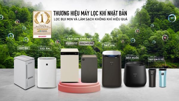 Máy lọc không khí Sharp có tốt không? Vì sao được nhiều gia đình lựa chọn?