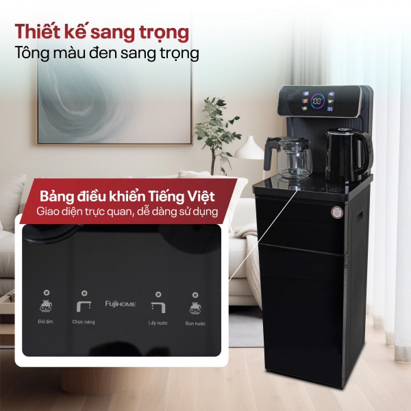 Cây nước nóng lạnh bàn trà Fujihome TB815