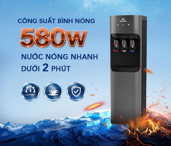 Cây nước nóng lạnh Hòa Phát HHC366 âm bình