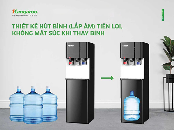 Cây nước nóng lạnh Kangaroo KG599A3 âm bình