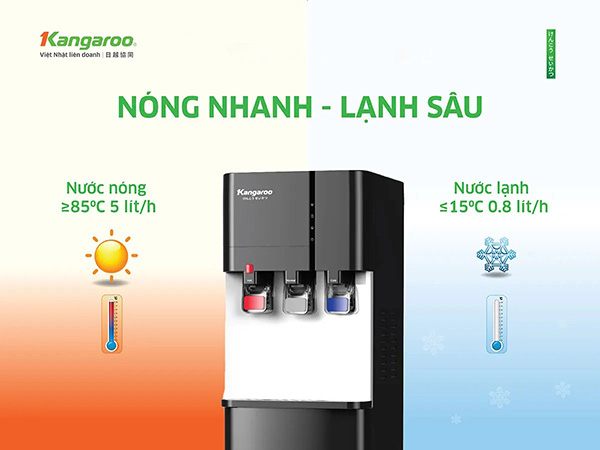 Cây nước nóng lạnh Kangaroo KG599A3 âm bình