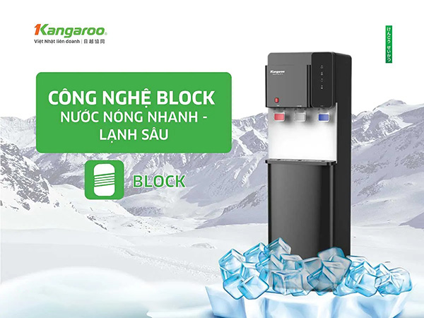 Cây nước nóng lạnh Kangaroo KG699A3 âm bình