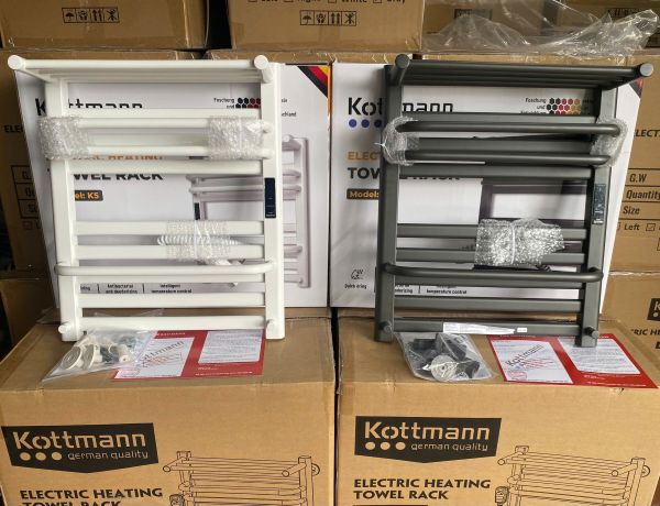 Giá sấy khăn Kottmann K5 màu trắng