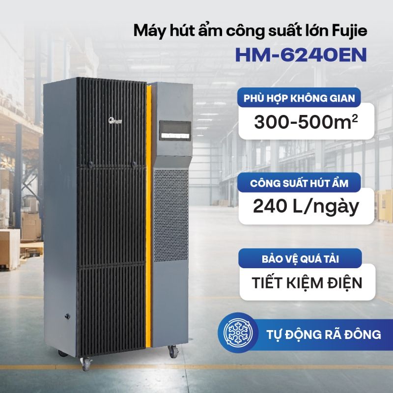Máy hút ẩm công nghiệp FujiE HM-6240EN (240 lít/ngày)