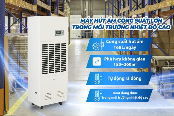 Máy hút ẩm công nghiệp FujiE HTR7S (168 lít/ngày)
