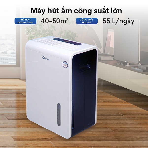 Máy hút ẩm công nghiệp Fujihaia DH55BL (55 lít/ngày)