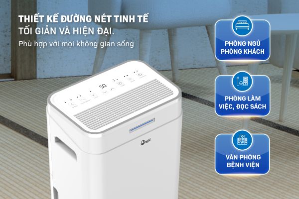 Máy hút ẩm FujiE HM-918EC-N (18 lít/ngày), có wifi