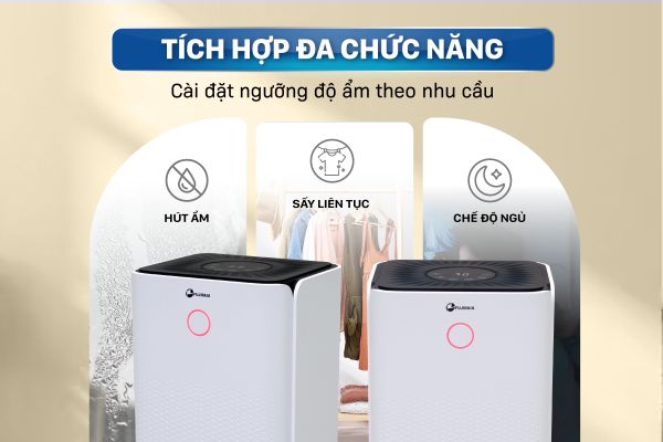 Máy hút ẩm Fujihaia DH12W (12 lít/ngày)