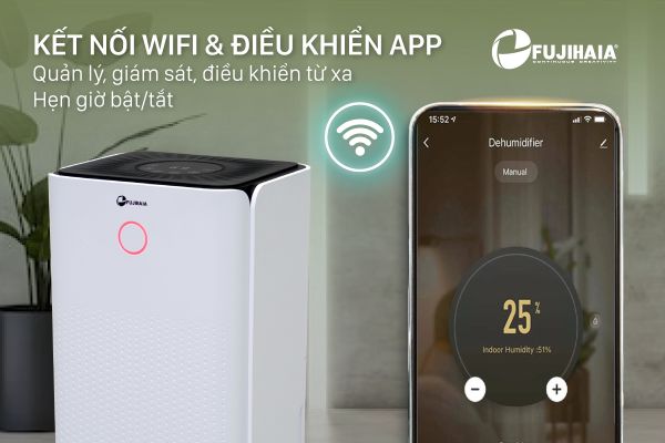 Máy hút ẩm Fujihaia DH12W (12 lít/ngày)