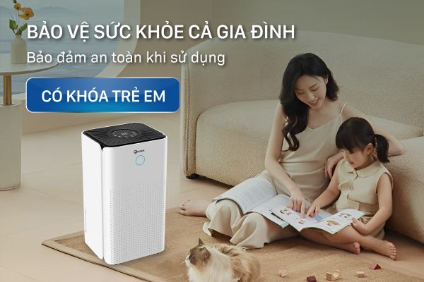 Máy hút ẩm Fujihaia DH12W (12 lít/ngày)