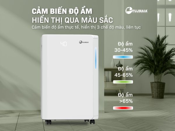 Máy hút ẩm Fujihaia DH18CR (18 lít/ngày)