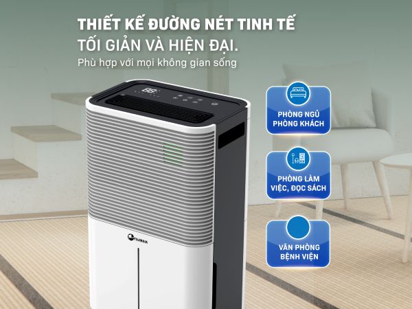 Máy hút ẩm Fujihaia DH25W (25 lít/ngày)