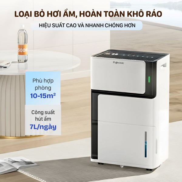Máy hút ẩm Fujihome DH07 (7 lít/ngày)