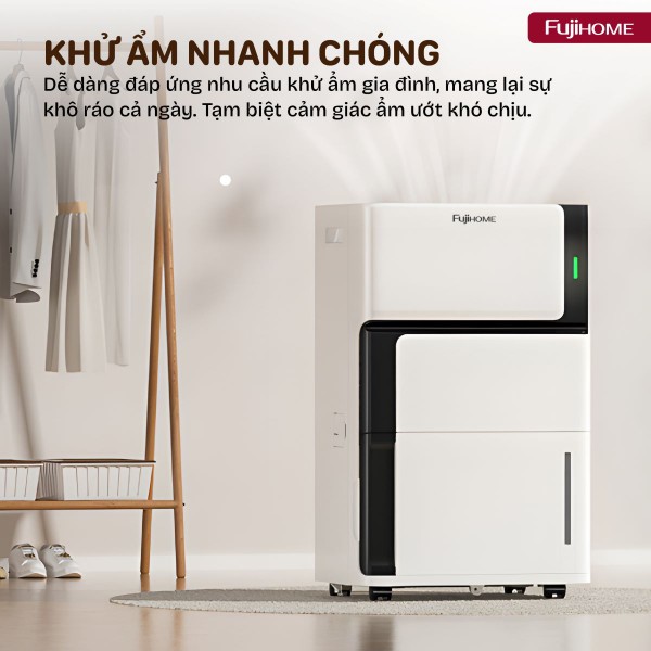 Máy hút ẩm Fujihome DH07 (7 lít/ngày)