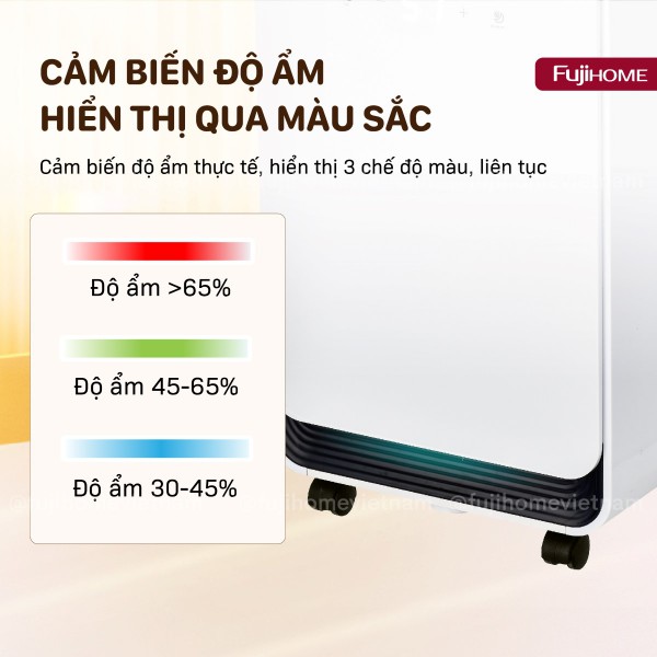 Máy hút ẩm Fujihome DH10 (10 lít/ngày)