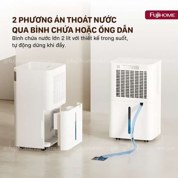 Máy hút ẩm Fujihome DH12NW (12 lít/ngày)