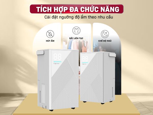 Máy hút ẩm Fujihome DH14 (14 lít/ngày)