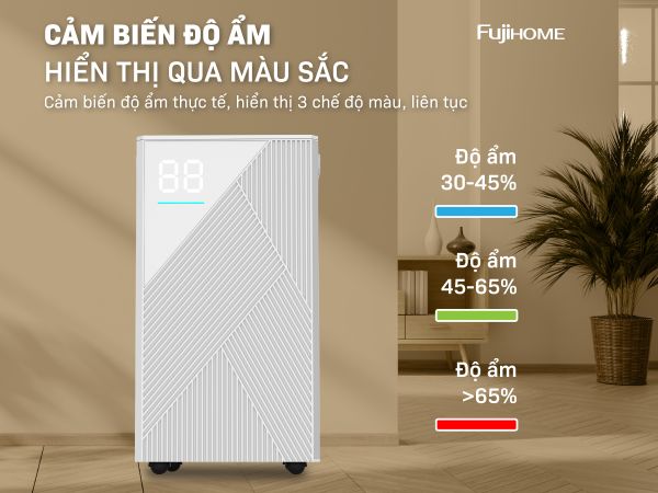 Máy hút ẩm Fujihome DH14 (14 lít/ngày)
