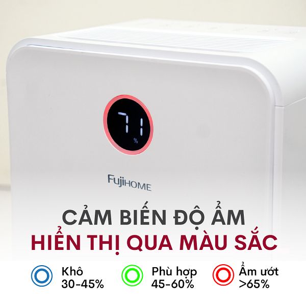 Máy hút ẩm Fujihome DH16W (16 lít/ngày)