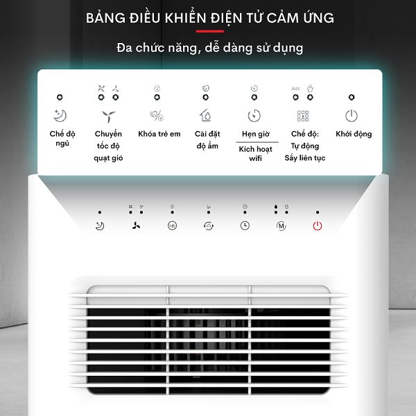 Máy hút ẩm Fujihome DH16W (16 lít/ngày)