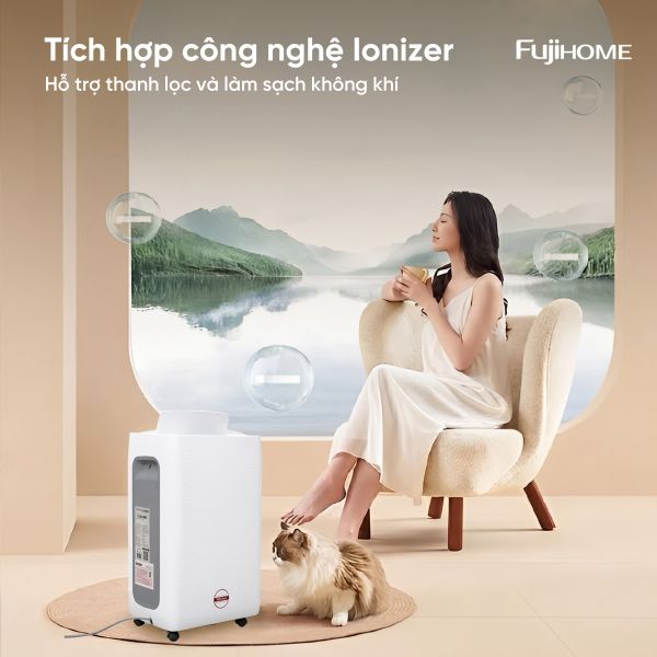 Máy hút ẩm Fujihome DH18W (18 lít/ngày)