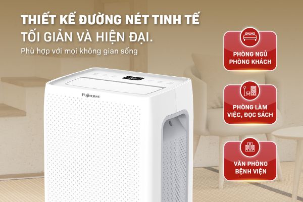 Máy hút ẩm Fujihome DH18W (18 lít/ngày)