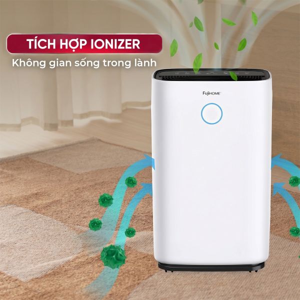 Máy hút ẩm Fujihome DH25W-HEPA (25 lít/ngày)