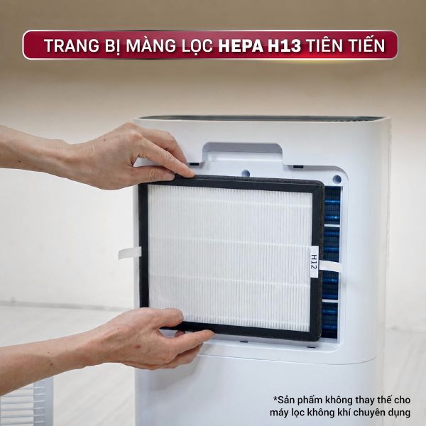 Máy hút ẩm Fujihome DH25W-HEPA (25 lít/ngày)