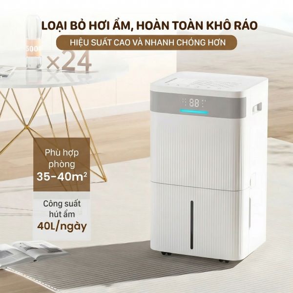 Máy hút ẩm Fujihome DH40NW (40 lít/ngày)