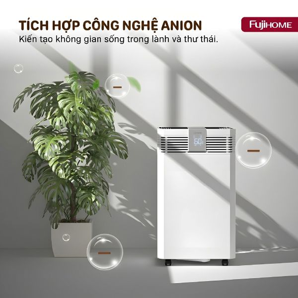 Máy hút ẩm Fujihome DH60W-HEPA (60 lít/ngày)