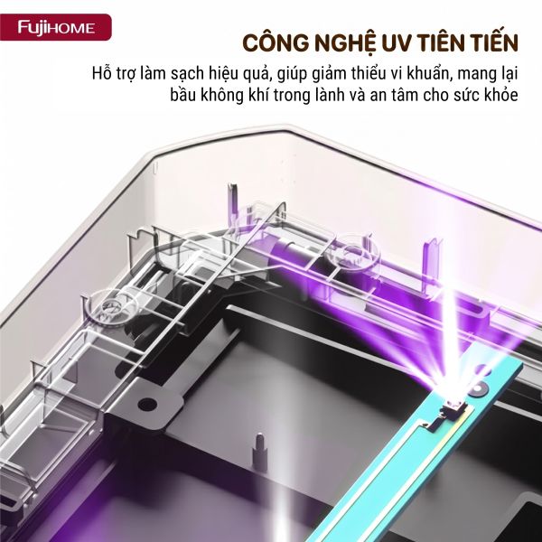 Máy hút ẩm Fujihome DH60W-HEPA (60 lít/ngày)