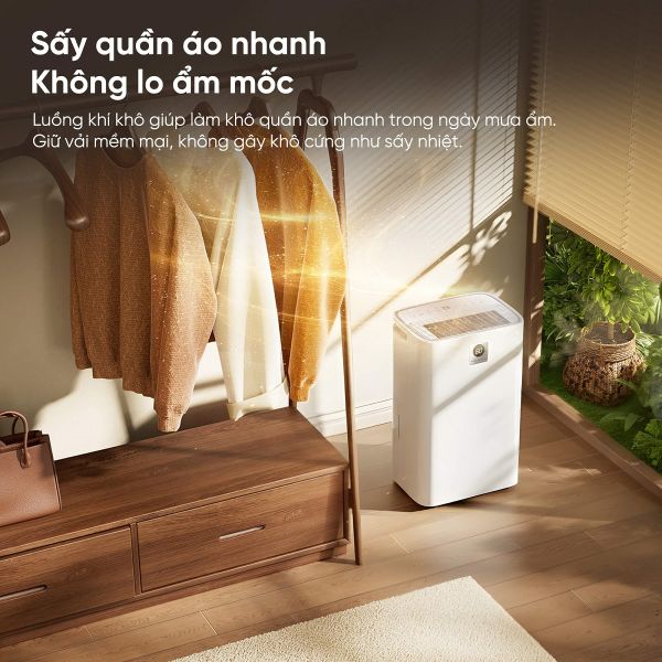 Máy hút ẩm lọc không khí Kosmen ECO-35E (35 lít/ngày), Wifi