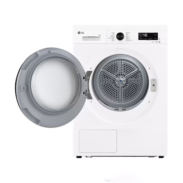 Máy sấy quần áo bơm nhiệt LG RB09NHP5W 9 kg