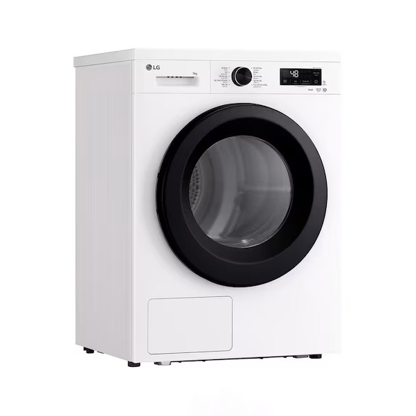 Máy sấy quần áo bơm nhiệt LG RB09NHP5W 9 kg
