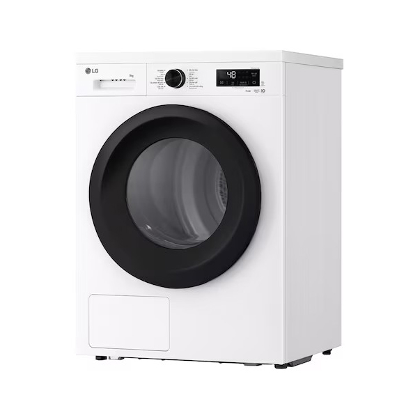 Máy sấy quần áo bơm nhiệt LG RB09NHP5W 9 kg