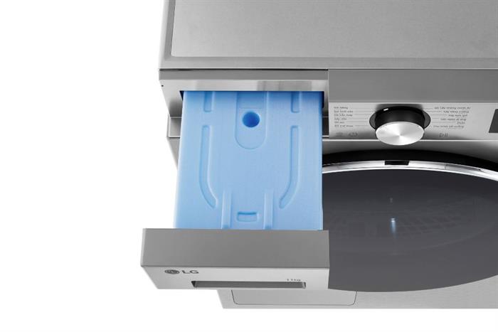 Máy sấy quần áo bơm nhiệt LG RX11VHP5S 11 kg