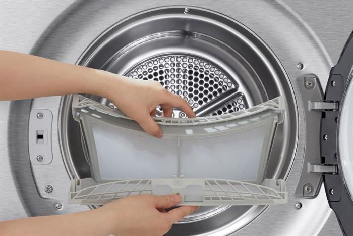 Máy sấy quần áo bơm nhiệt LG RX11VHP5S 11 kg