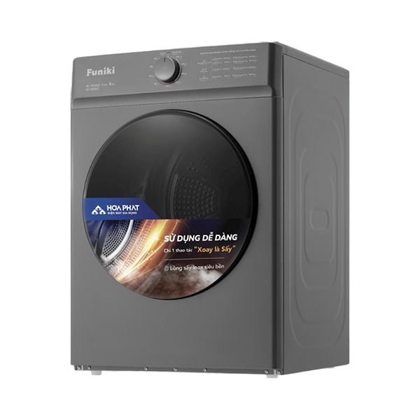 Máy sấy quần áo Funiki HD V680AG 8kg