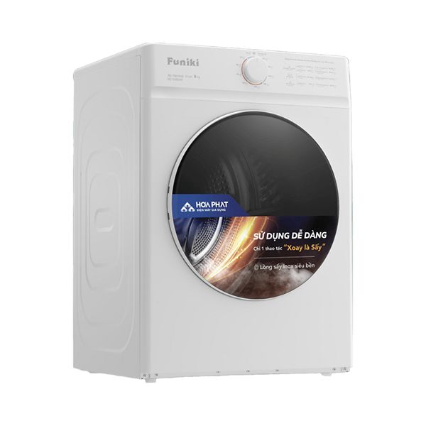 Máy sấy quần áo Funiki HD V680AW 8kg