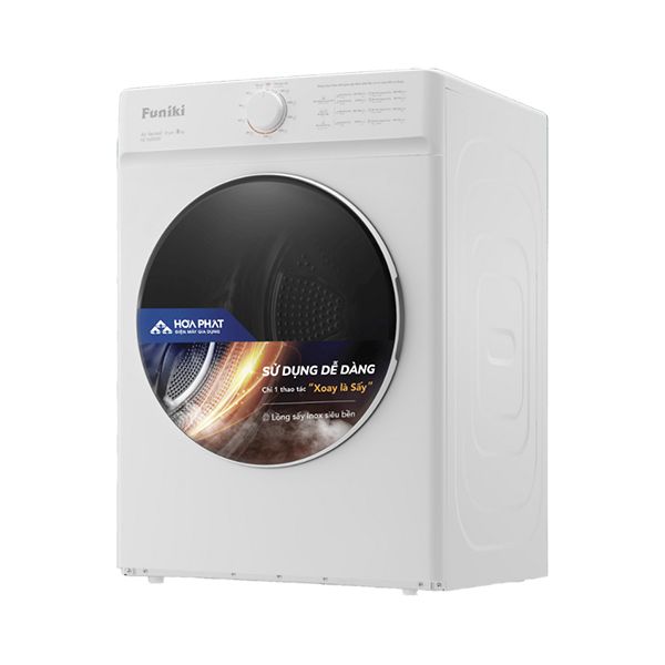 Máy sấy quần áo Funiki HD V680AW 8kg