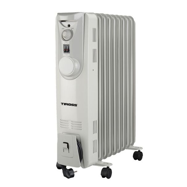 Máy sưởi dầu Tiross TS923 , 9 thanh, 1800-2200W