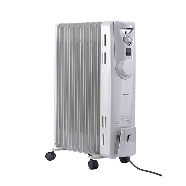Máy sưởi dầu Tiross TS923 , 9 thanh, 1800-2200W