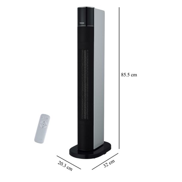 Máy sưởi gốm Tiross TS9443 có điều khiển từ xa