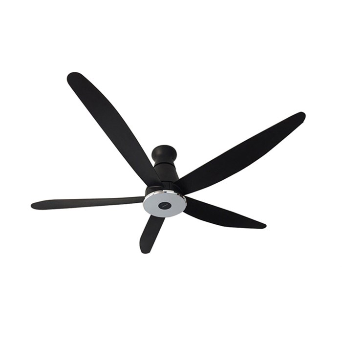Quạt trần Panasonic F-60XDN 5 cánh, màu đen, động cơ DC