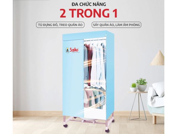 Tủ sấy quần áo đa năng Saiko CD-1800 (2100W)