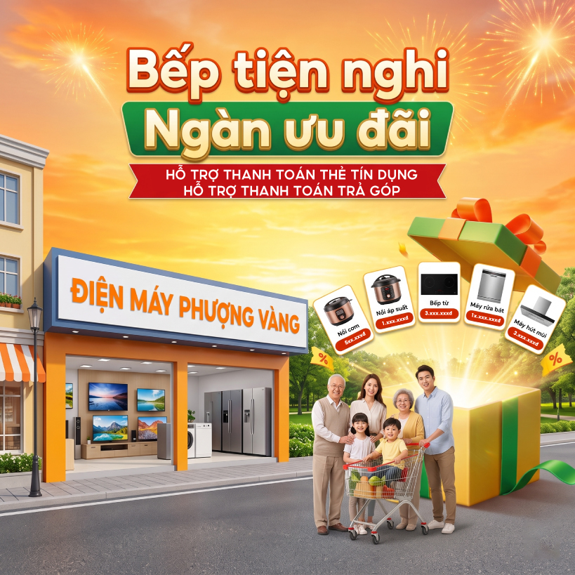 Bếp đẹp tiện nghi - Nâng tầm nội thất