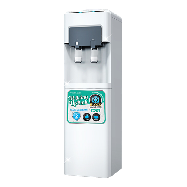 Cây nước nóng lạnh Karofi HC16 bình úp